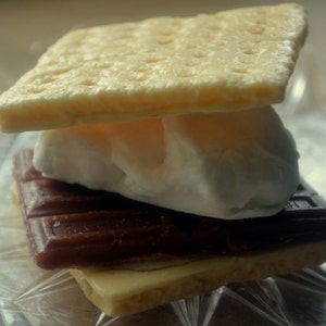 Toasty S'More Soap Smores Graham Cracker Camping Novelty Soap Marshmallow Soap Chocolate Dessert Fun Soap Kids Soap image 5