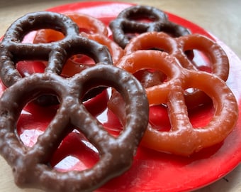 Chocolate Covered Pretzel Soap