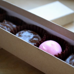 Chocolate Soap - Candy Truffle Soap Set-Gift Set of 5-Candy Soap- Party Favor- Chocolate Candy - Stocking Stuffer - Gift Set - Homemade Soap