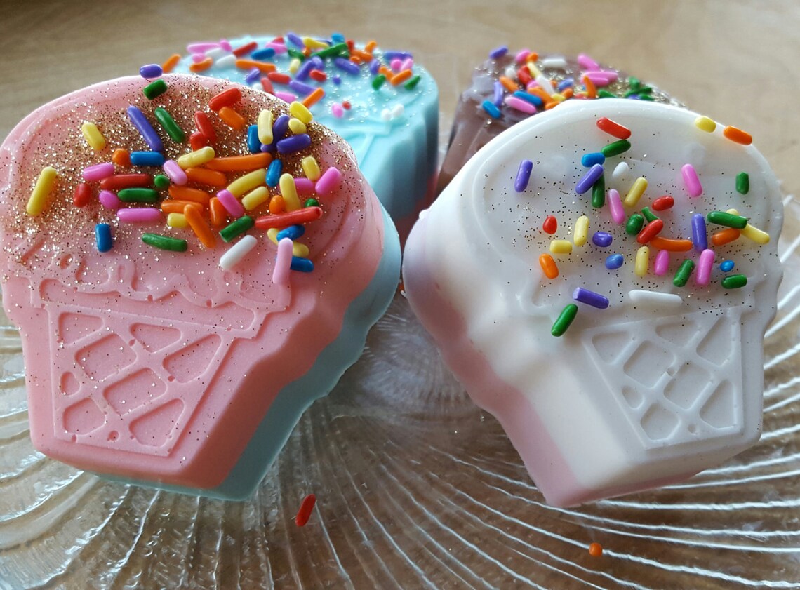 Ice Cream Cone Soap novelty Soap Children's Soap Etsy