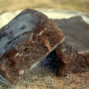 Fudge Brownie Soap - Death by Chocolate Vegan Soap - Dessert Soap - Chocolate - Fake Food - Food Soap - Valentines Day - Fathers Day