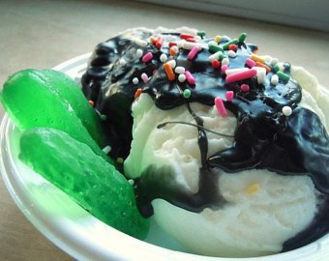 Pickles and Ice Cream The Ultimate Pregnancy Ice Cream Etsy