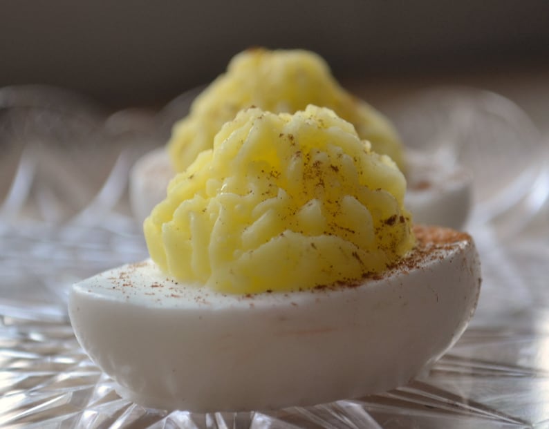 Realistic Deviled Egg Soaps Egg Soap Food Soap Foodie Etsy