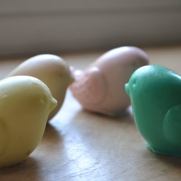 Baby Bird Soap - Spring Soap - Baby Shower Party Favor set of 12 - Shower Favors - Bird Soap - Novelty Soap - Spring - Gift for Mom