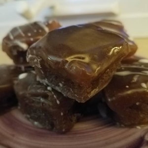 Fudge Brownie Soap Bites Brownie Soap Food Soap Chocolate Gift for Him Valentine's Day Gift for Chocolate Lover Fake Food image 6