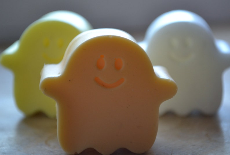 Chubby Ghost Soap Soap for Children Kids Soap Ghost Guest Soap Guest Soap Trick or Treat Halloween Soap for Kids image 4