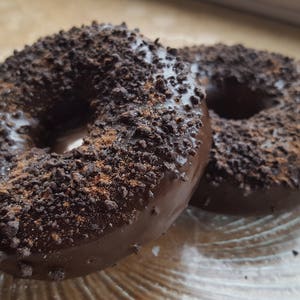 Donut Soap - Chocolate Crumb Donut Soap - Doughnut -Cake - Fake Food - Chocolate Soap - Food Prop - Dessert Soap - Fathers Day