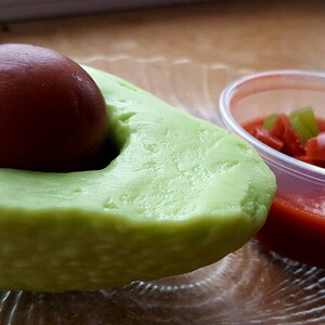 Avocado Soap - Holy Guacamole - Food Soap - Mexican Food - Food Prop - Vegan Soap - Cinco De Mayo - Fake Food