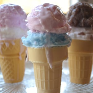 Double Scoop Ice Cream Soap - Ice Cream Soap - Dessert - Novelty Soap - Food Soap