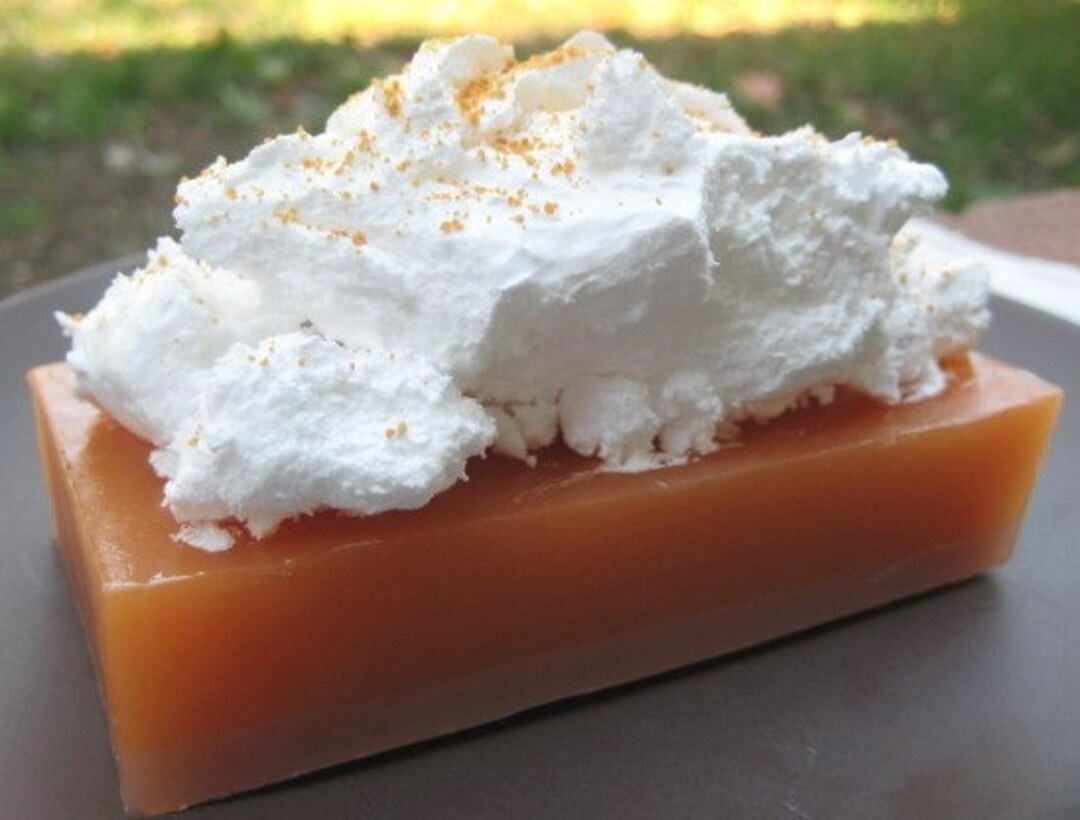 Fall Soap - Whipped Cream Pumpkin Pie Soap - Thanksgiving Soap - Food ...