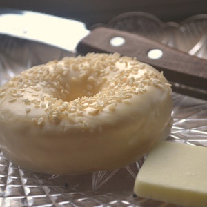 Food Soap New York style Bagel Soap Fake Food Soap image 2