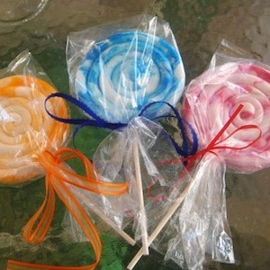 Lollipop Soap Gift Set Novelty Soap Lollipops Candy Soap soap for kids Children's Soap party favor image 1