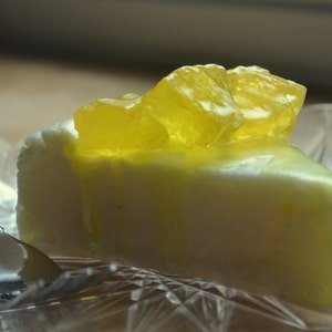 Pineapple Cheesecake Soap - Cheesecake - Dessert Soap - Fake Food - Food Soap - Novelty Gift - Pineapple - Gift for Him - Bakery - Food Prop