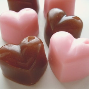 Chocolate Soap Candy Soap Chocolate Buttercream Heart Candy Soap Mothers Day Gift for Her Grandma image 2