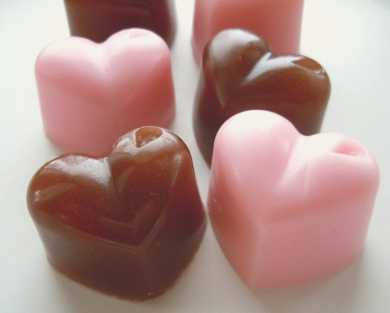 Chocolate Soap Candy Soap Chocolate Buttercream Heart Candy Soap Mothers Day Gift for Her Grandma image 2
