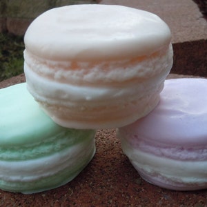 French Macaroon Soap - Spring Soap -Soap Macaron - Macaroon - Bakery Soap - Food Soap - Mothers Day - Gift for Her - Mom