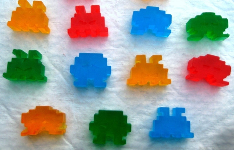 Soap Invaders Fun Vegan Game Soap Perfect for Video Game Etsy
