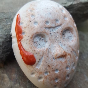 Halloween Soap - Jason Hockey Mask Soap - Party Favor - Friday the 13th - Novelty Soap - Horror - Halloween - Jason Voorhees