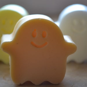 Chubby Ghost Soap Soap for Children Kids Soap Ghost Guest Soap Guest Soap Trick or Treat Halloween Soap for Kids image 1