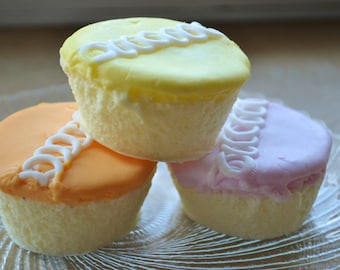 Cupcake Soap - Spring Swirls Classic Cupcake Soap - Your Choice - Party Favor - Kids Soap - Dessert - Valentines Day - Gift - Fake Food