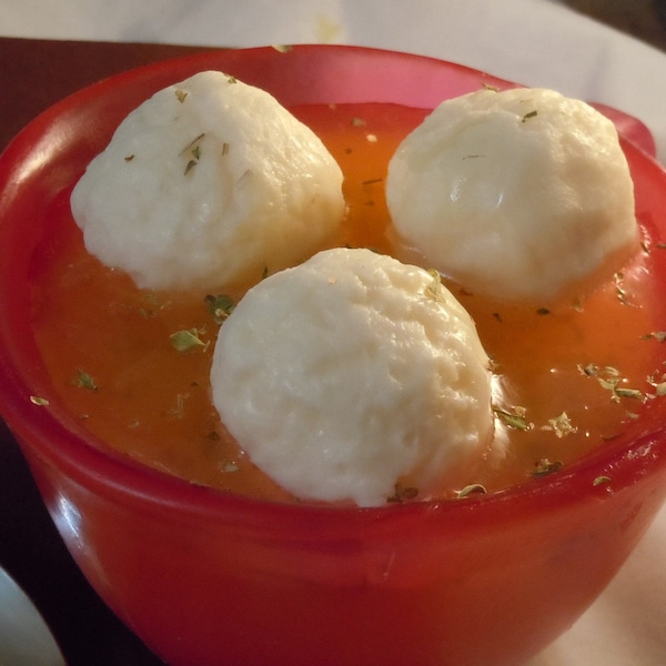 Savon à soupe boules de matzo - Savon de la Pâque