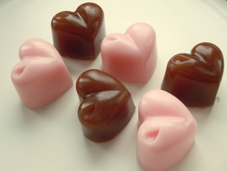 Chocolate Soap Candy Soap Chocolate Buttercream Heart Candy Soap Mothers Day Gift for Her Grandma image 3