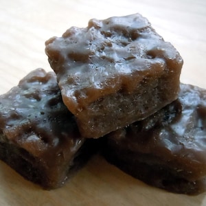 Fudge Brownie Soap Bites Brownie Soap Food Soap Chocolate Gift for Him Valentine's Day Gift for Chocolate Lover Fake Food image 1