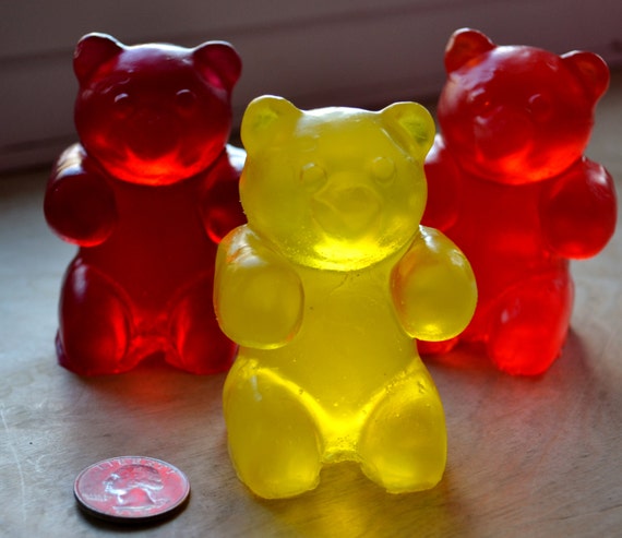 The 26-pound Party Gummy Bear-Red Cherry