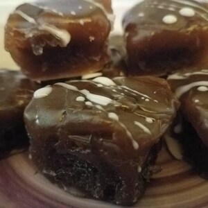 Fudge Brownie Soap Bites Brownie Soap Food Soap Chocolate Gift for Him Valentine's Day Gift for Chocolate Lover Fake Food image 7