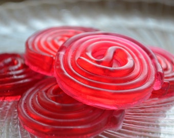 Cherry Licorice Wheel Candy Soap - Realistic Candies