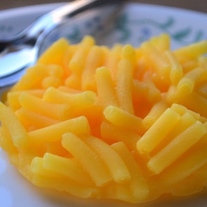 Fun Food Soap - MMMM Mac n Cheese Soap - Kids Soap - Fake Food