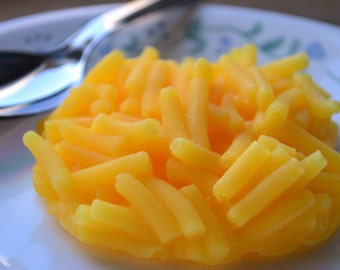 Fun Food Soap - MMMM Mac n Cheese Soap - Kids Soap - Fake Food