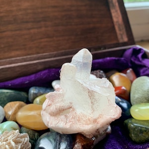 Rock Quartz Cluster Soap - Healing Crystals - Vegan