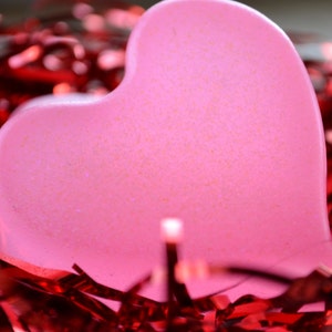 Sabonete Vegano Querida Rosa - Sabonete Dia dos Namorados - Sabonete Coração - Amor - Dia dos Namorados - Lembrancinha