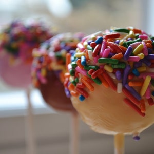 Cake Pop Seife - Klassische runde Cake Pop Seife 6er Set Dessert Seife - Cake Pops - Gastgeschenke - Dessert Seife - Food Props - Stocking Stuffer