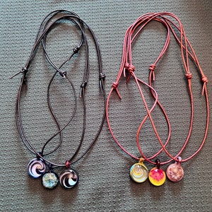 Leather Cord Stringing for Pendants | Slip Knot Necklace | Pendant not included