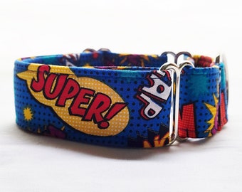 Martingale Dog Collar-1.5 inch, 2 inch