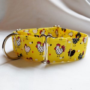 Boucle coq et poule ou collier martingale pour chien, 1, 1,5, 2 pouces