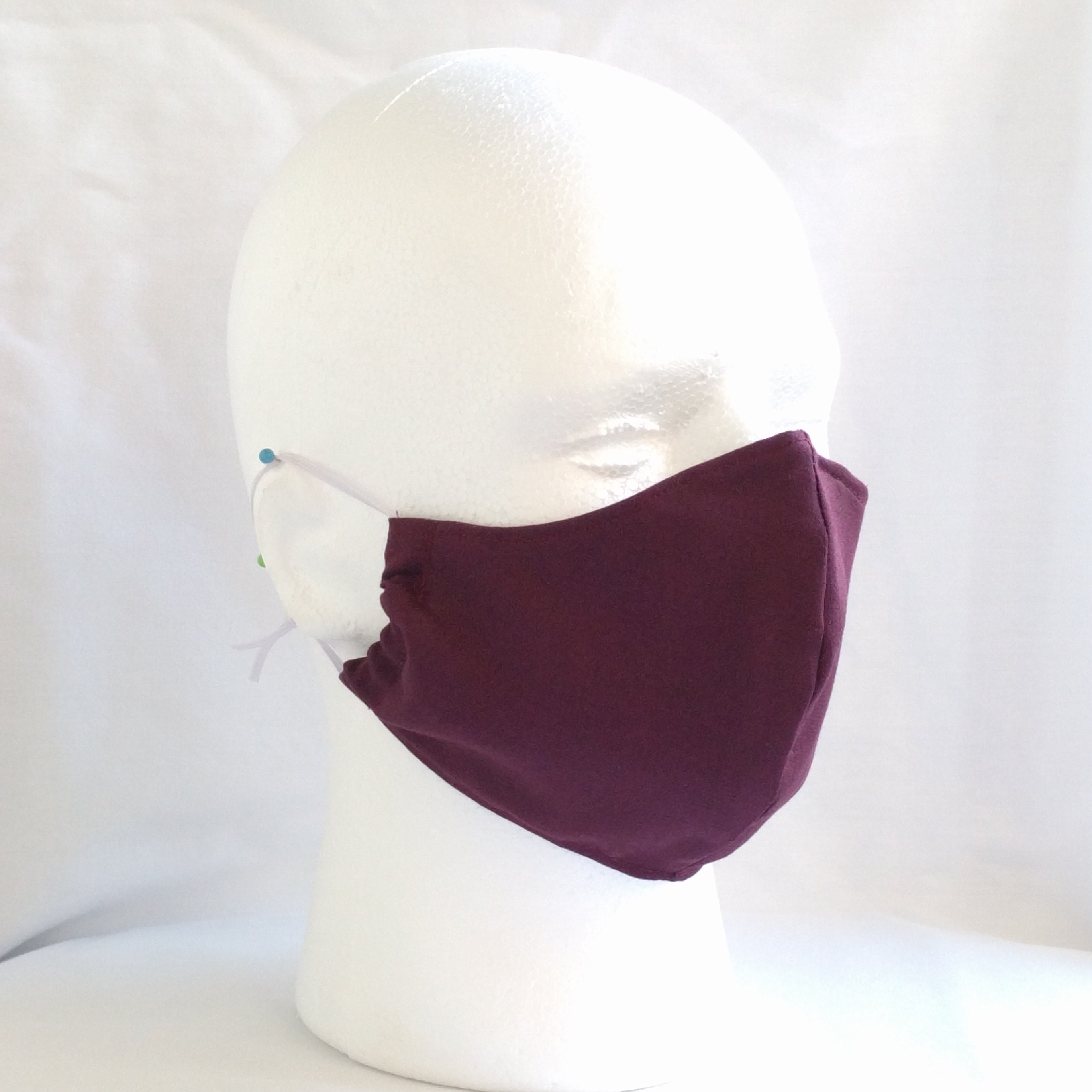 Ready To Ship Eggplant Face Mask Purple Face Mask Dust Etsy