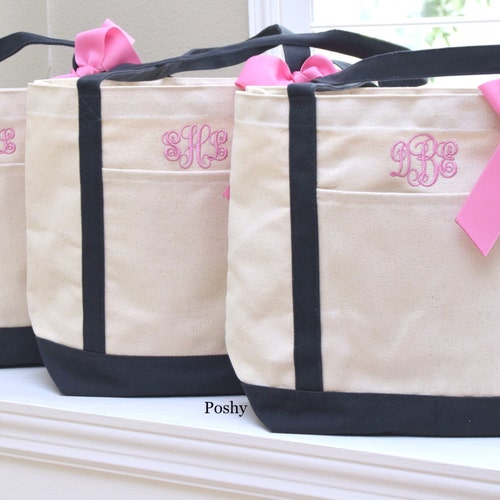 SALE Bridesmaid Gift Personalized Tote Bag Bridal Gift - Etsy