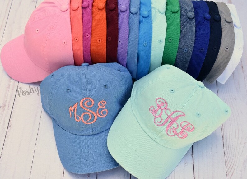 Monogrammed Womens Baseball Cap Womens Baseball Hat Etsy