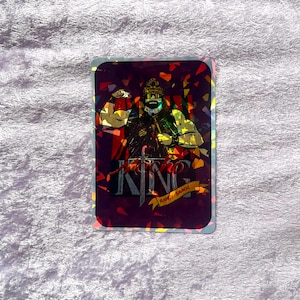 Retro Prism Prismatic Vending Machine Sticker--Macho Man V1 NWO WWE WWF aew Wrestling