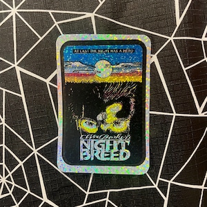 Retro Prism Prismatic Horror Vending Machine Sticker--Nightbreed