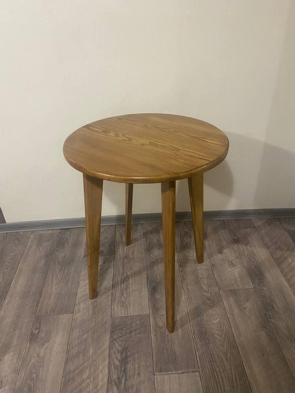 Ash Round Table. Wooden Dining Table, Kitchen Table, Activity Table ...