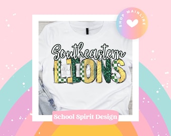 School/Mascot Doodle Designs - Southeastern Louisiana University SLU