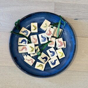 Ornement de mahjong. Carrelage Bird Bam image 4