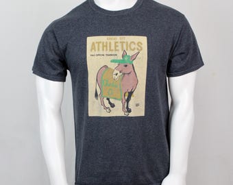 Kansas City Athletics Retro T Shirt Medium