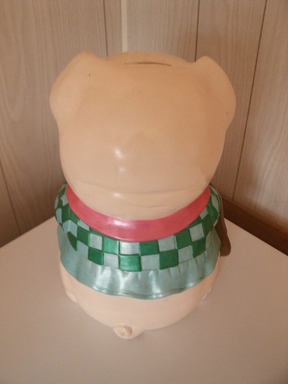 Large Vintage Ceramic Piggy Bank Etsy