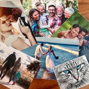Personalisiertes Poster, Familienfotoposter, Hochzeitsposter, Benutzerdefiniertes Fotoposter, Druck für Hochzeiten, hochwertige personalisierte Drucke