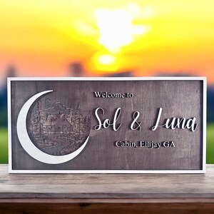 Custom Wood Sign | Personalized Family Name Sign | Last Name Sign | Wedding Gift | Home Wall Decor | Anniversary Gift | House Warming Gift